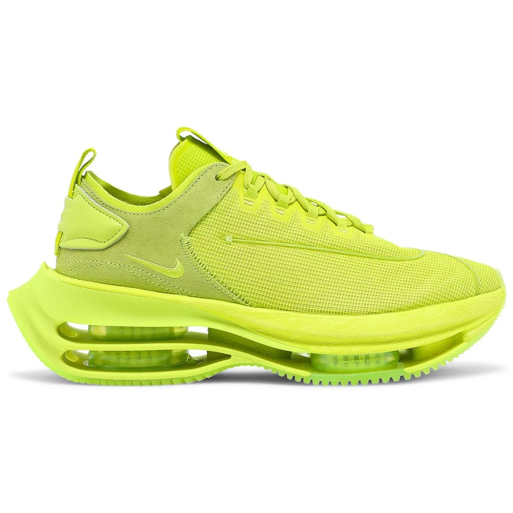 Womens Size 7- Nike Zoom Double Stacked Green Running Shoes Sneakers CV8474-300